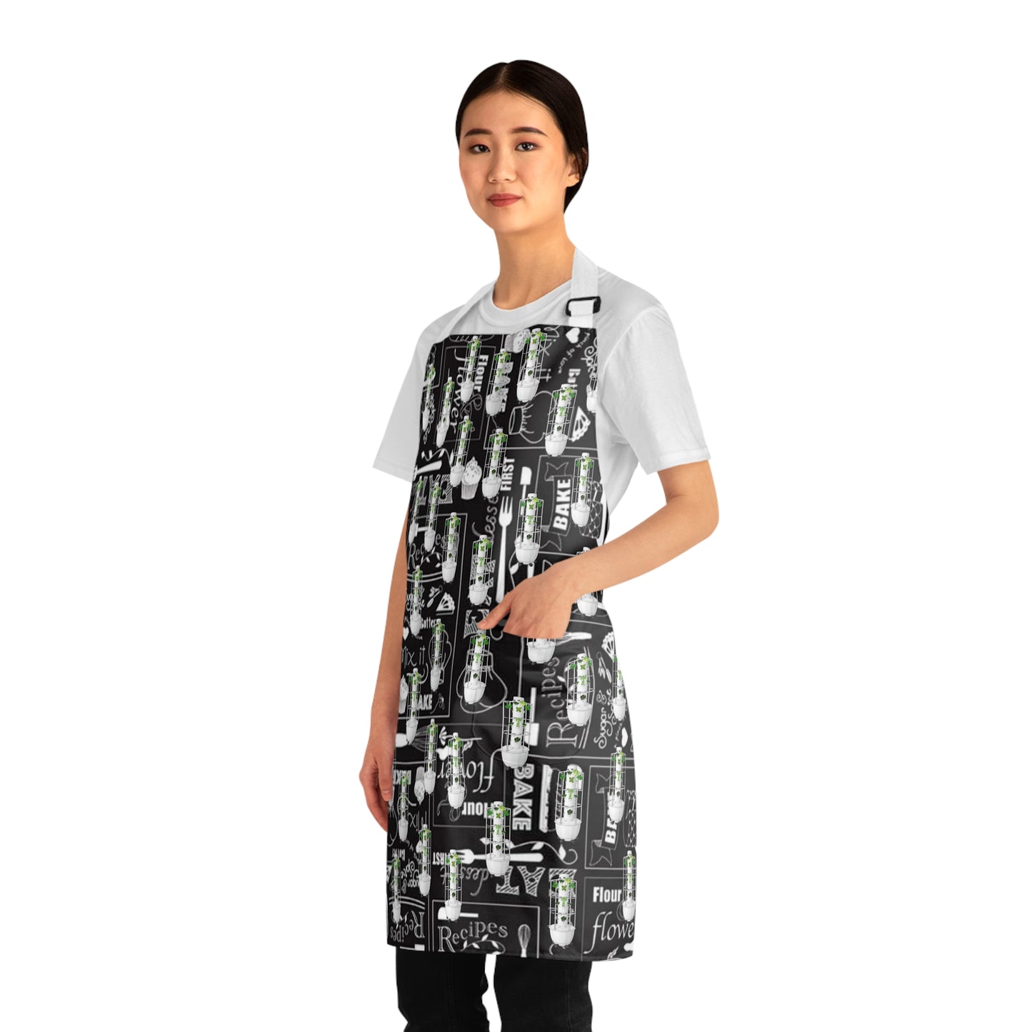 Baking Chalkboard Apron — Recipe & Kitchen Tools All-Over Print