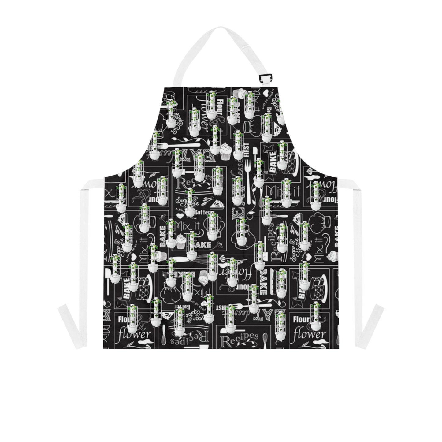 Baking Chalkboard Apron — Recipe & Kitchen Tools All-Over Print