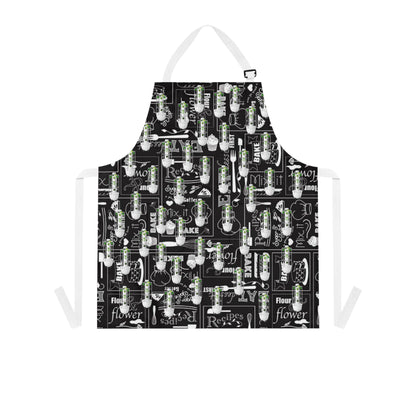 Baking Chalkboard Apron — Recipe & Kitchen Tools All-Over Print