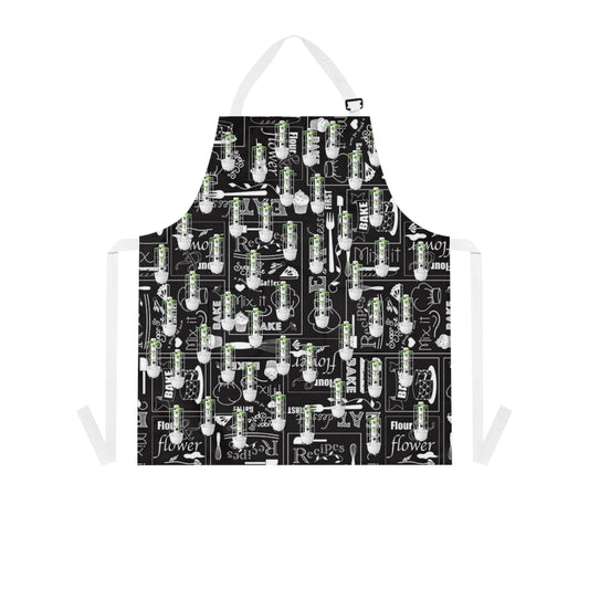 Baking Chalkboard Apron — Recipe & Kitchen Tools All-Over Print