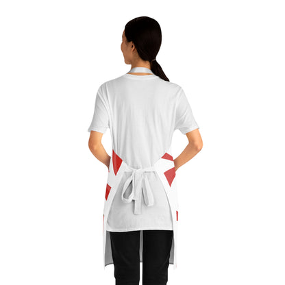 Apron - Red Chili Pepper Hydroponic Tower Garden Pattern