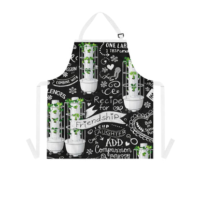 Herb Garden Chalkboard Apron — 'Recipe for Friendship' Plant & Cooking Bistro Apron
