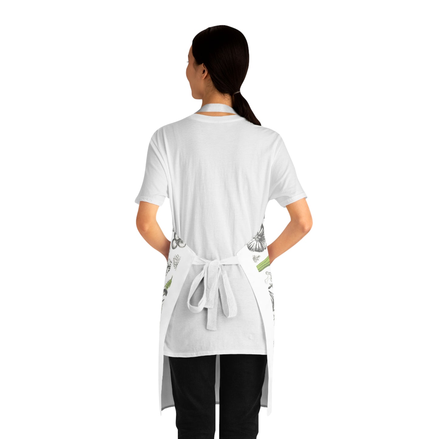Hydroponic Garden Apron — 'Grow Up' Plant Lover Kitchen Apron