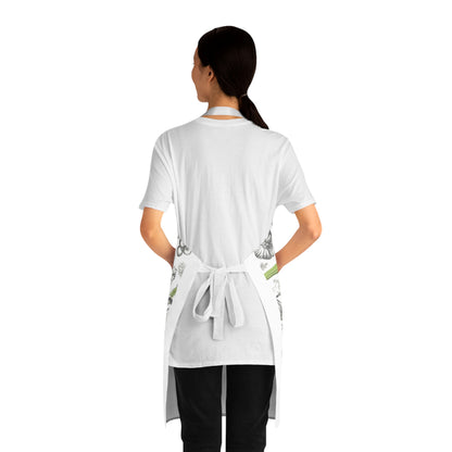 Hydroponic Garden Apron — 'Grow Up' Plant Lover Kitchen Apron