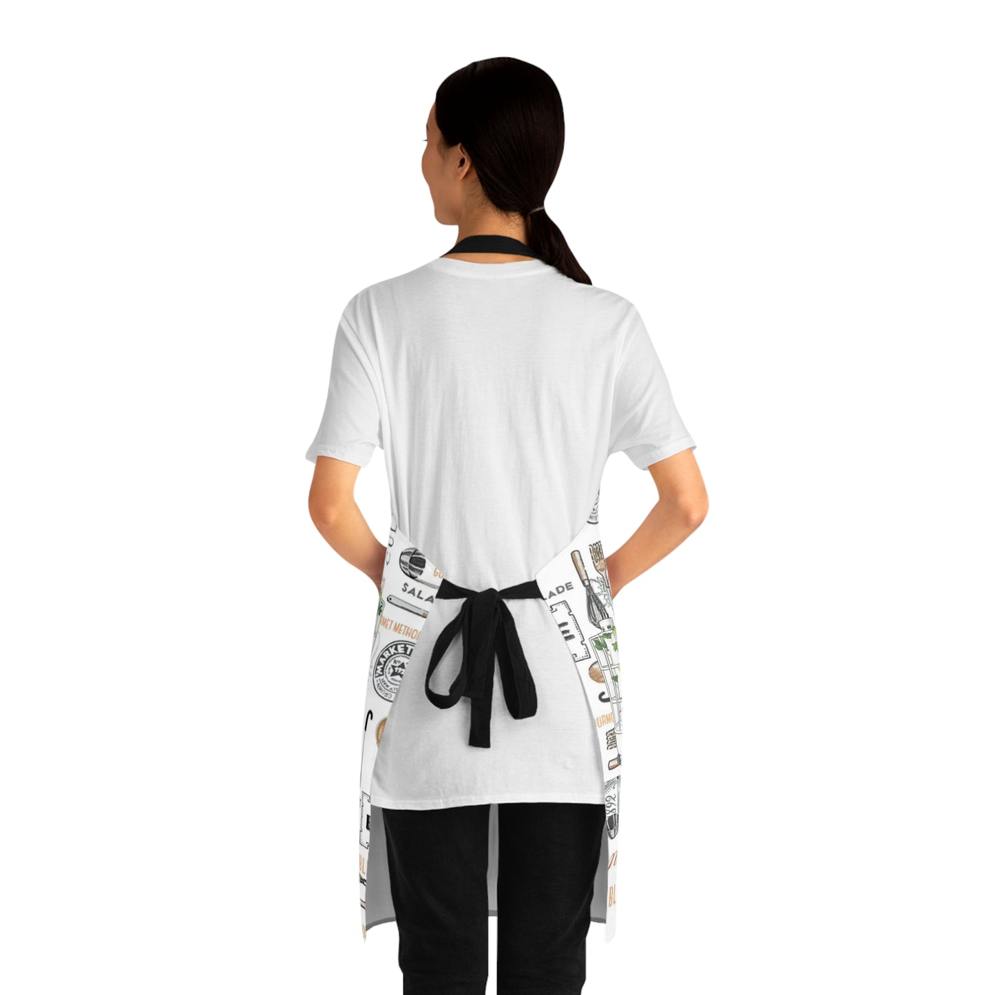 Baking Kitchen Apron – Vintage Bake & Utensils All-Over Print