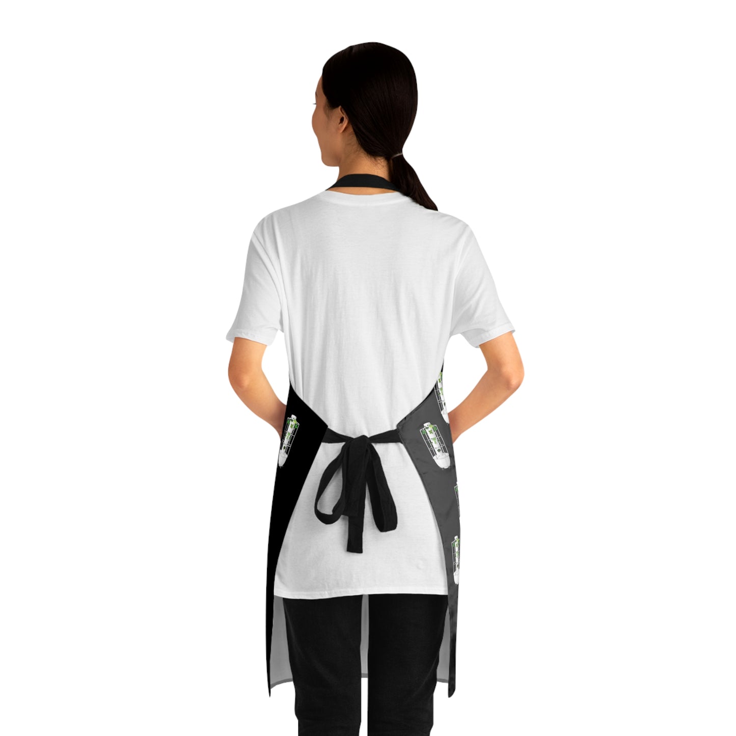 Battery Pattern Apron — Funny Energy Cell Kitchen Apron