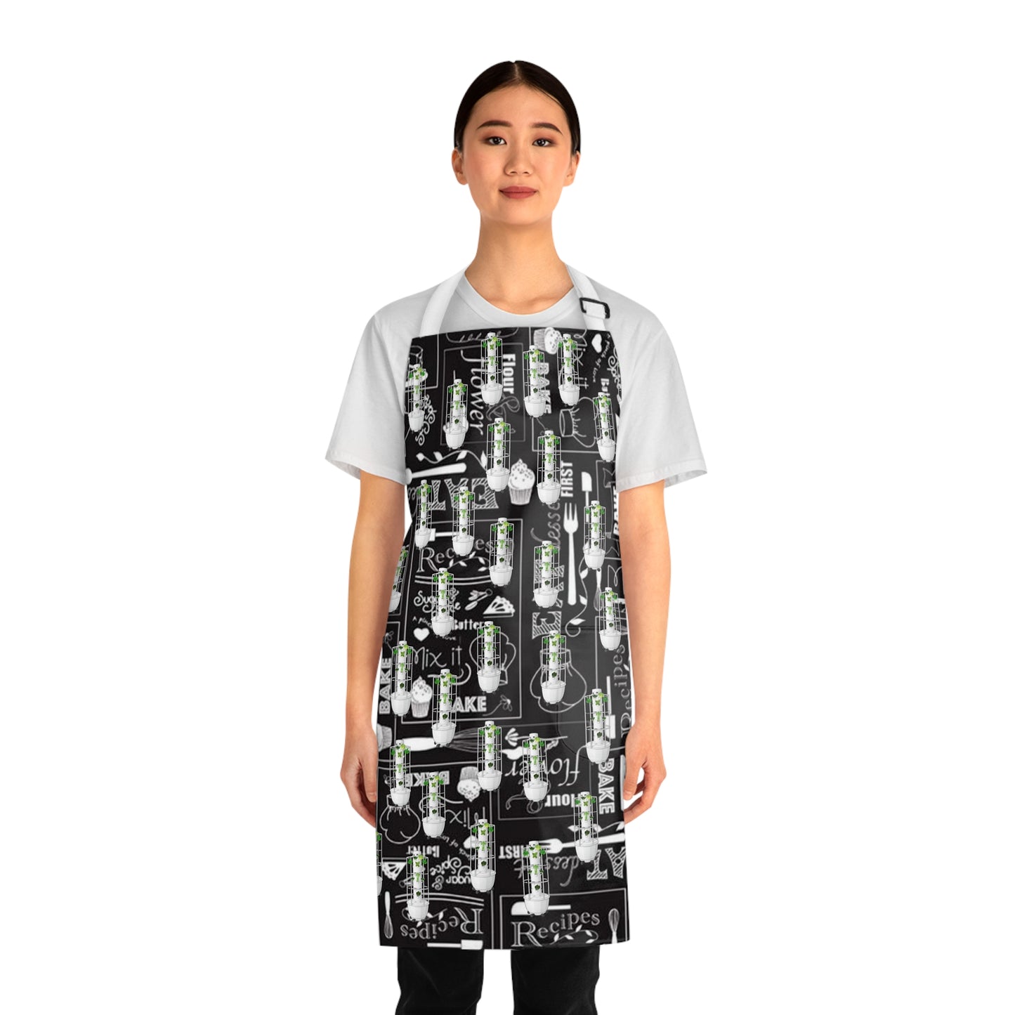 Baking Chalkboard Apron — Recipe & Kitchen Tools All-Over Print